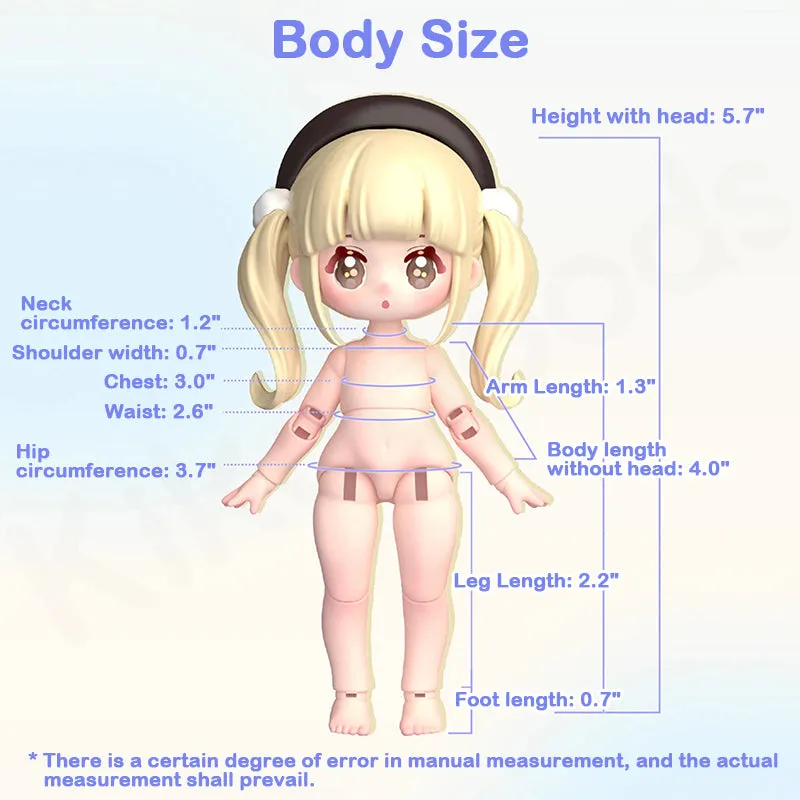 NYZAII Dream Town Series 1/12 Action Figure BJD Blind Box【Shipped in Oct./Nov. 2024】