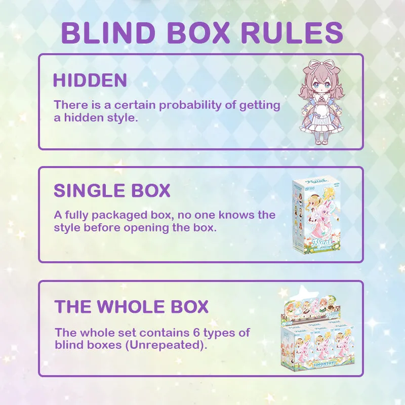 NYZAII Dream Town Series 1/12 Action Figure BJD Blind Box【Shipped in Oct./Nov. 2024】
