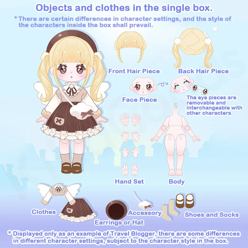 NYZAII Dream Town Series 1/12 Action Figure BJD Blind Box【Shipped in Oct./Nov. 2024】