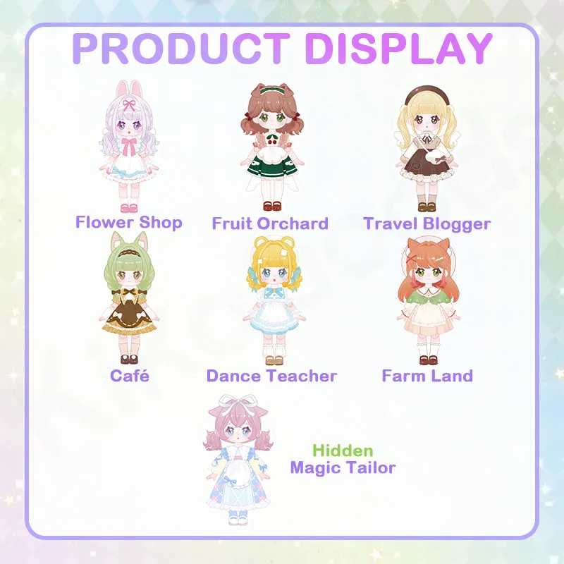 NYZAII Dream Town Series 1/12 Action Figure BJD Blind Box【Shipped in Oct./Nov. 2024】