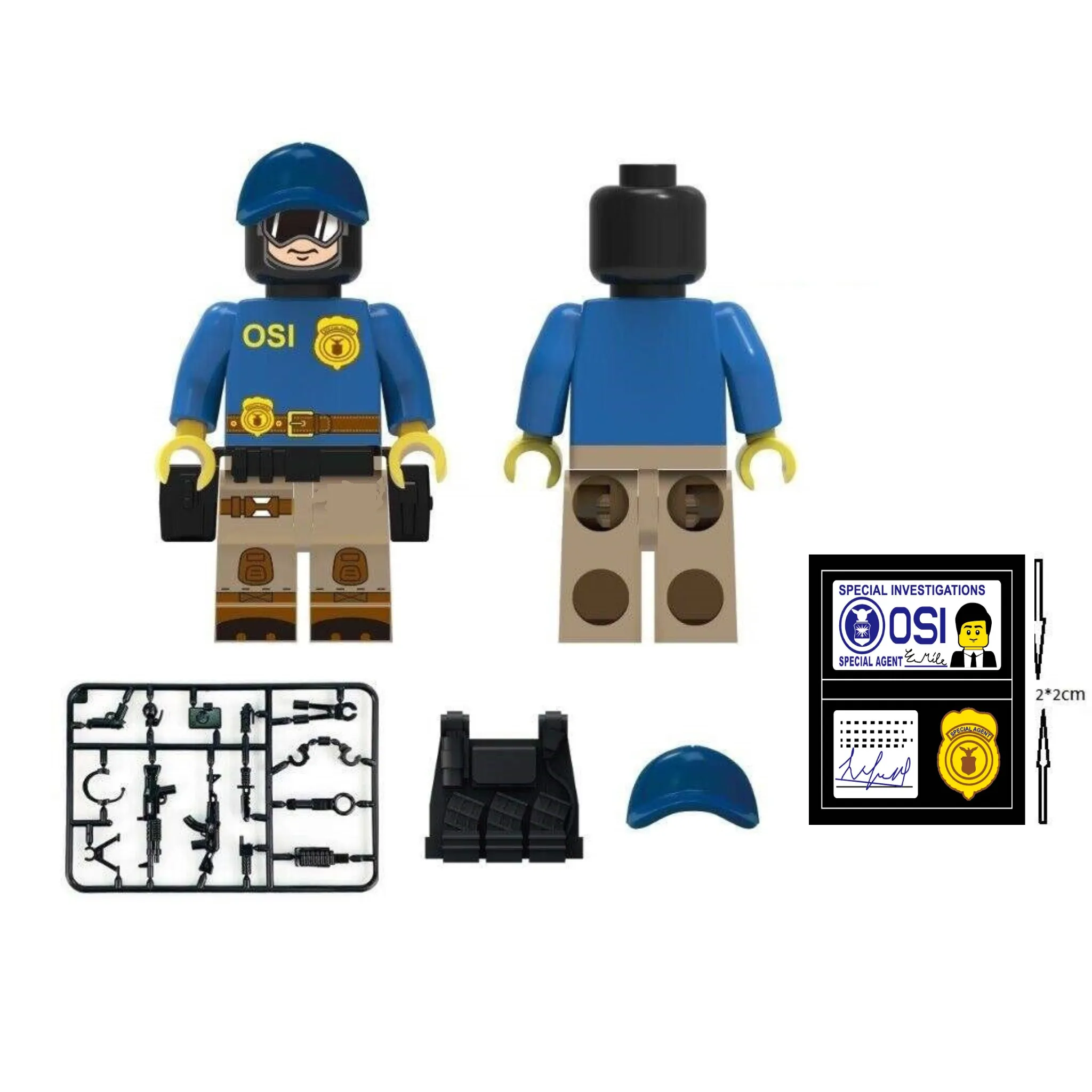 OSI Raid Figure - Male - Mil-Blox