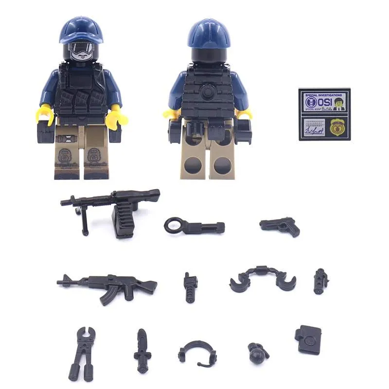 OSI Raid Figure - Male - Mil-Blox