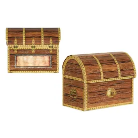 Pirate Treasure Chest Party Favor Boxes (4 per Package)