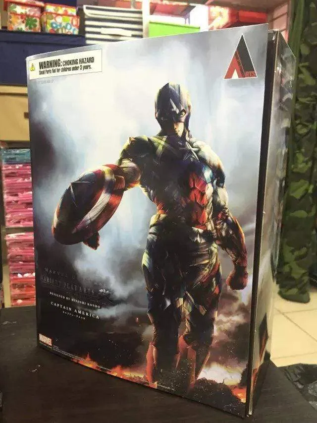 Play Arts Marvel Captain America Action Figure