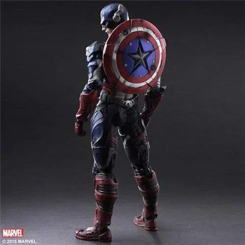 Play Arts Marvel Captain America Action Figure