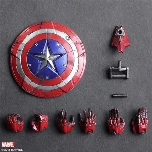 Play Arts Marvel Captain America Action Figure
