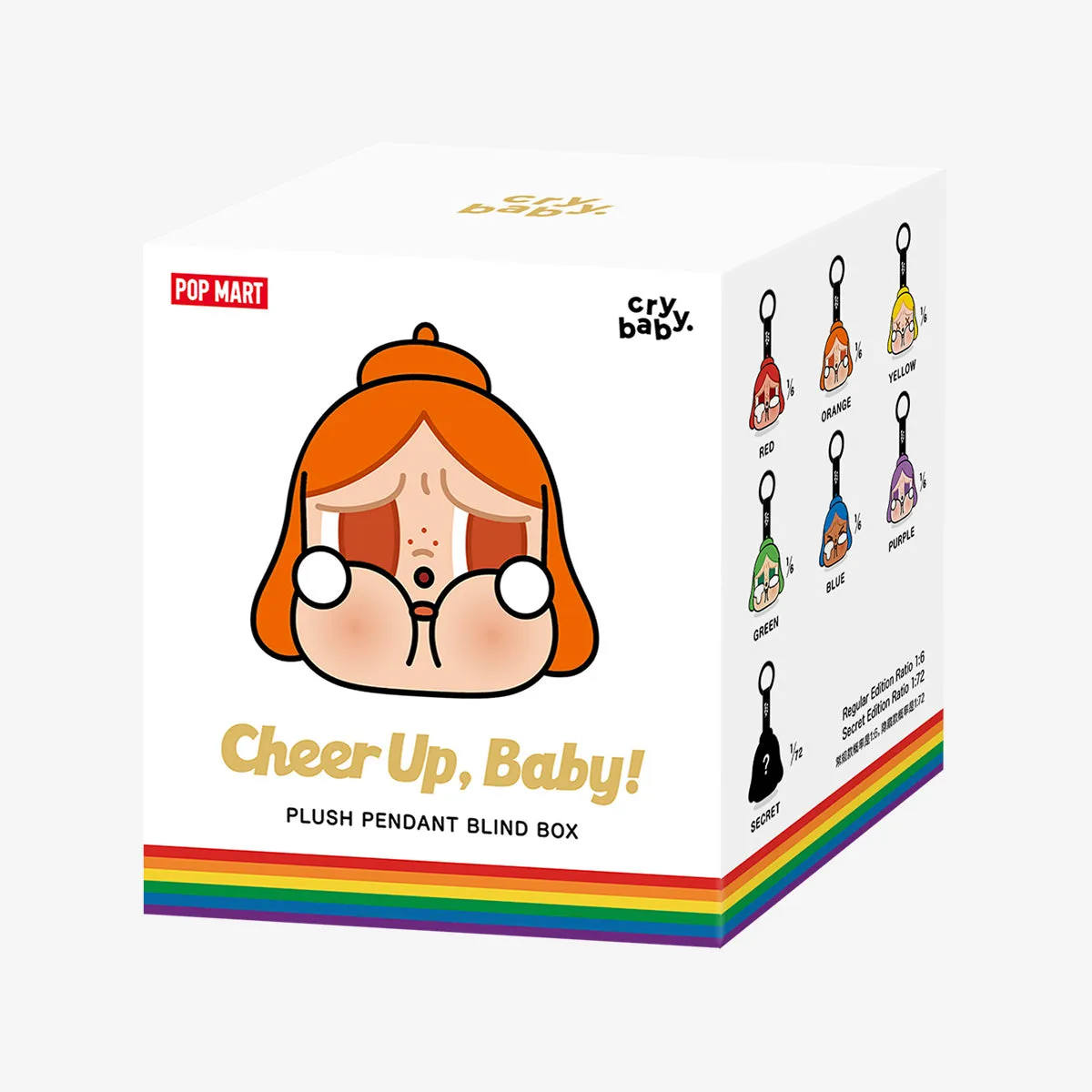 Pop Mart CRYBABY CHEER UP, BABY! SERIES-Plush Pendant Blind Box