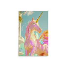 Rare Unicorn #40  Limited Edition Poster (Only 100 Available!) 