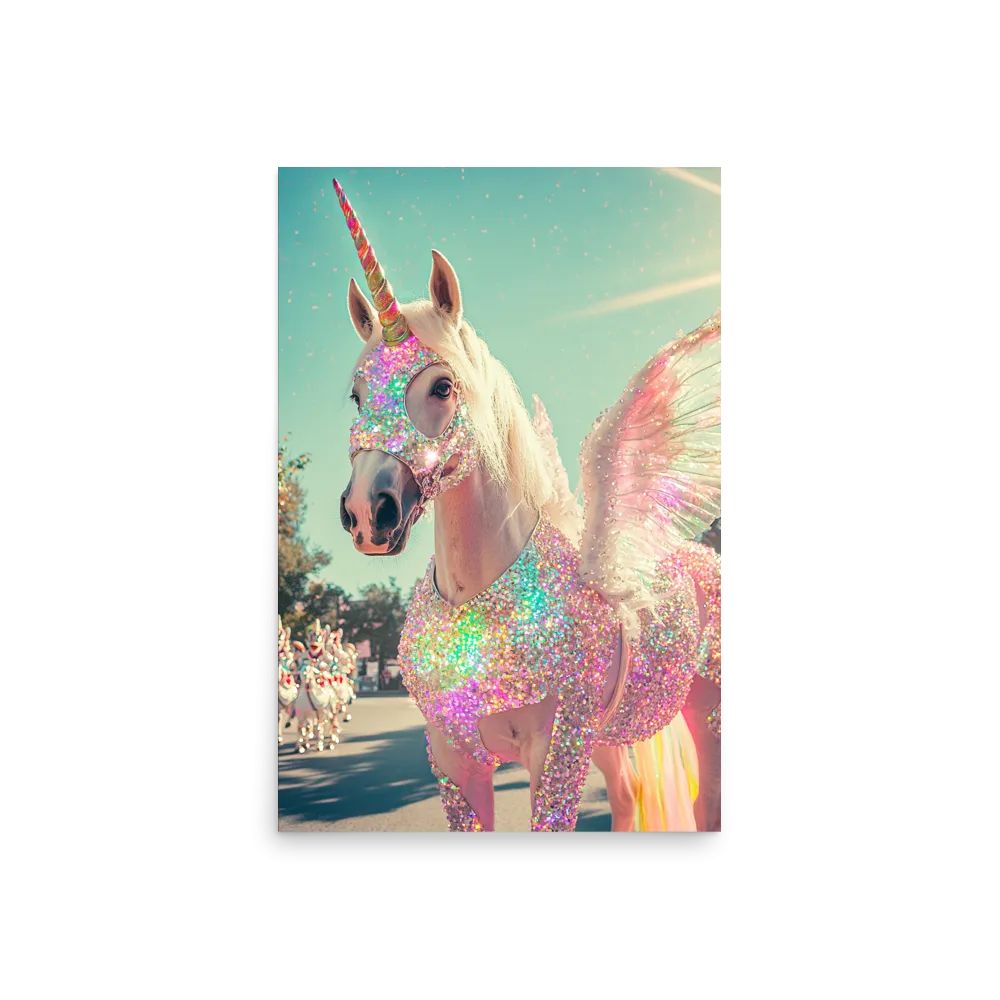 Rare Unicorn #72  Limited Edition Poster (Only 100 Available!) 