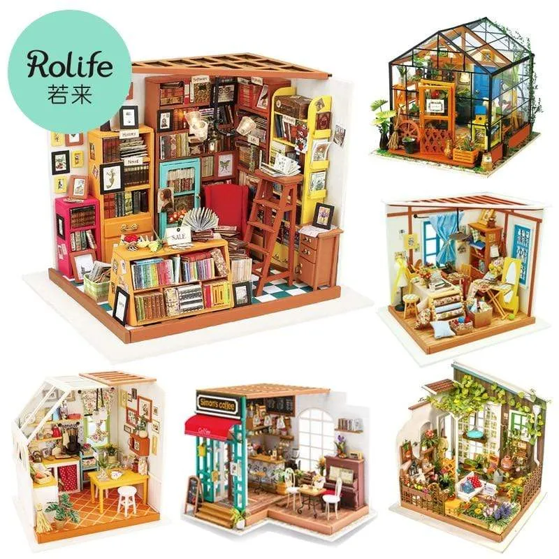 Robotime DIY Wooden Miniature Doll house