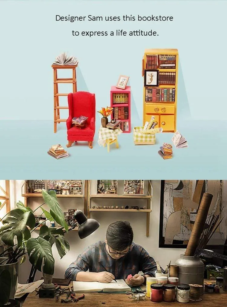 Robotime DIY Wooden Miniature Doll house