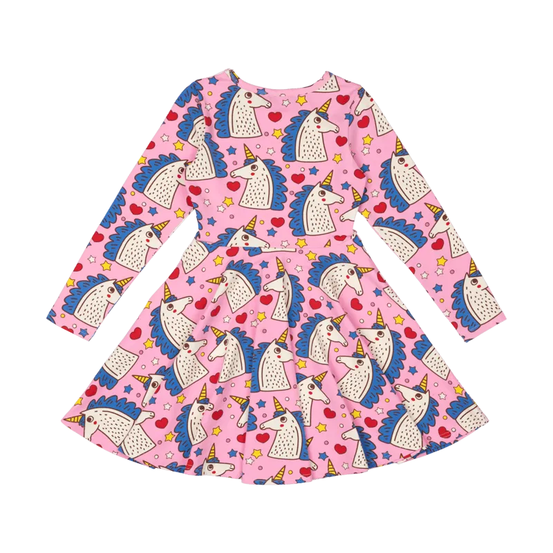 Rock Your Baby Unicorn Magic Waisted Dress