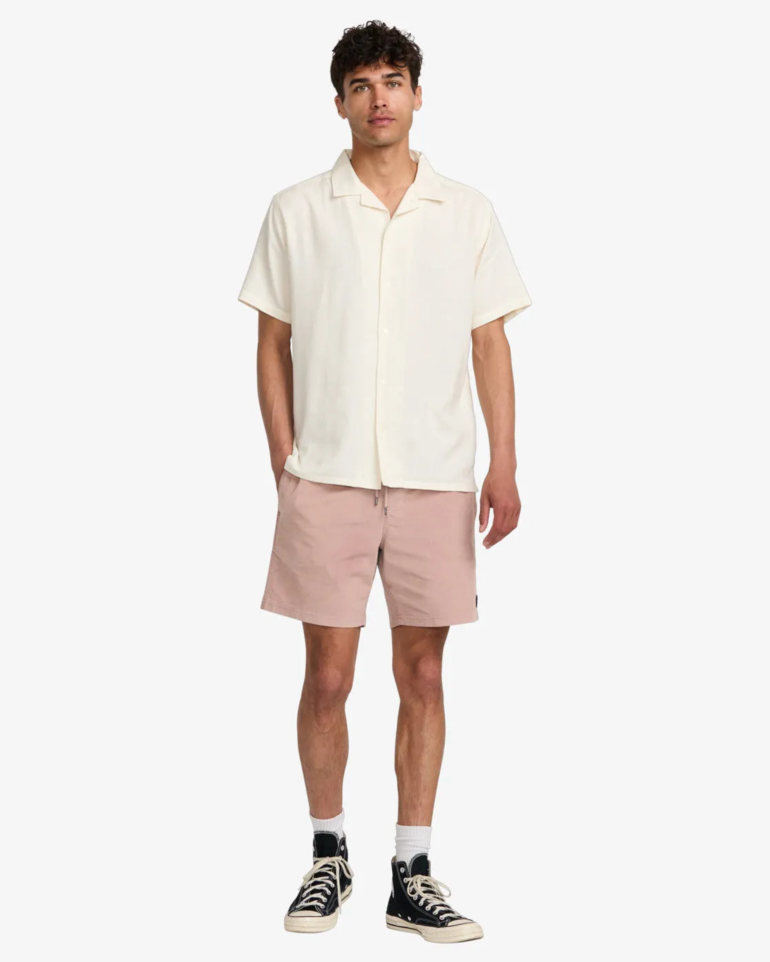 RVCA Men's Vacancy Shirt Ceramic 23A041503_CER
