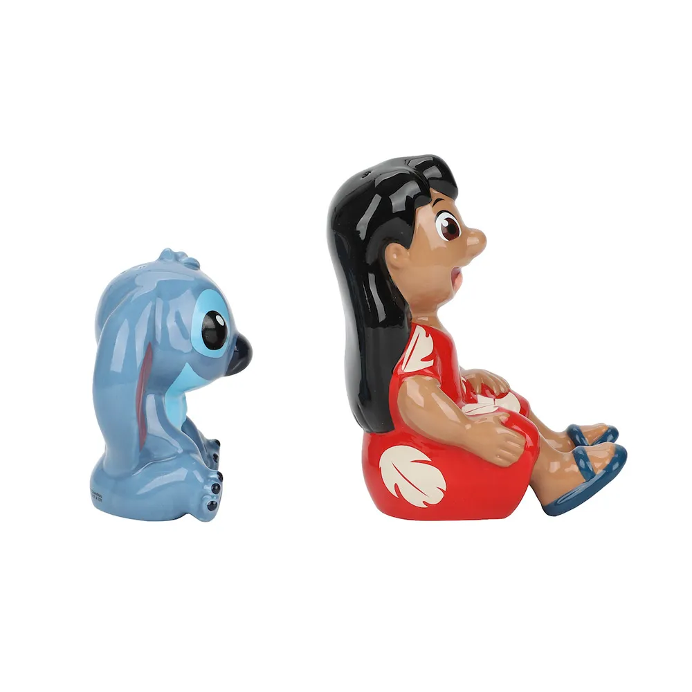 Salt And Pepper Shaker Set - Lilo And Stitch