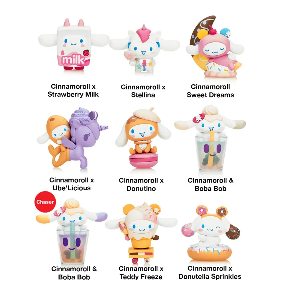 Sanrio Hello Kitty: Cinnamoroll x Tokidoki Sweet Treats Collectible Blindbox