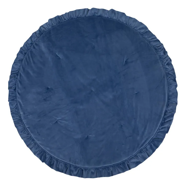 Soft Velvet Mat with Frill