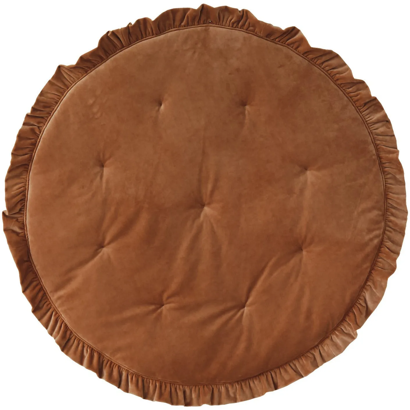 Soft Velvet Mat with Frill