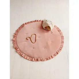 Soft Velvet Mat with Frill