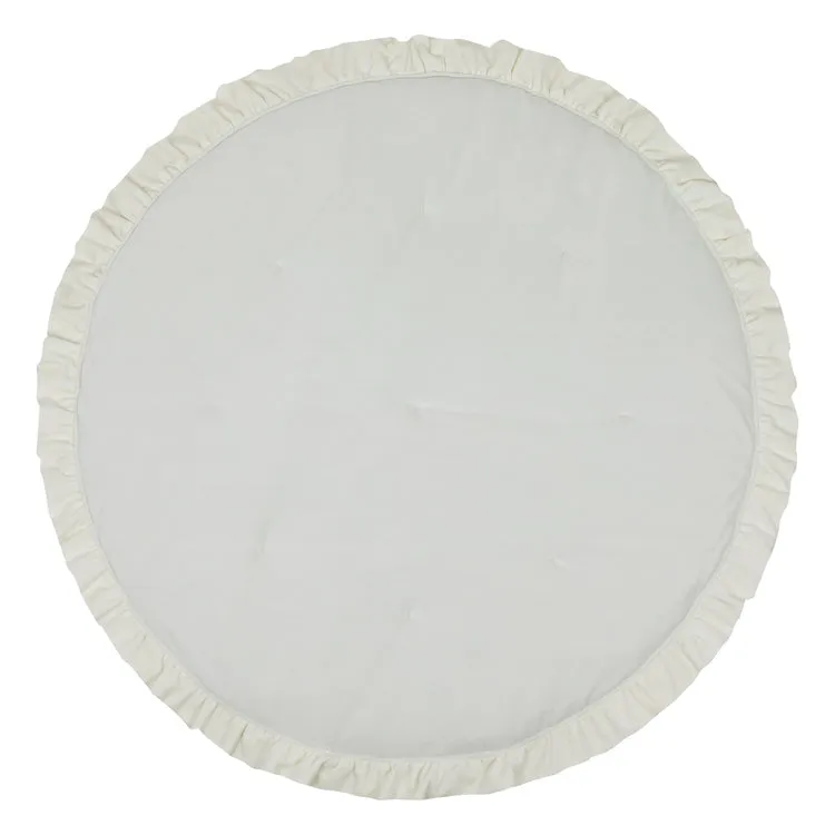 Soft Velvet Mat with Frill