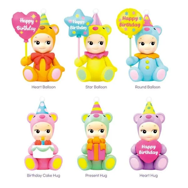 Sonny Angel Collectable Mini Cherub Figurines Birthday Gift Bear Series Blind Box (1pc)