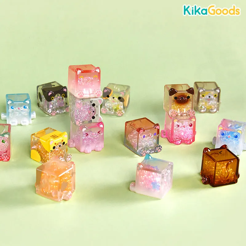 Square Cat Big Size Ice Cube Series Blind Box