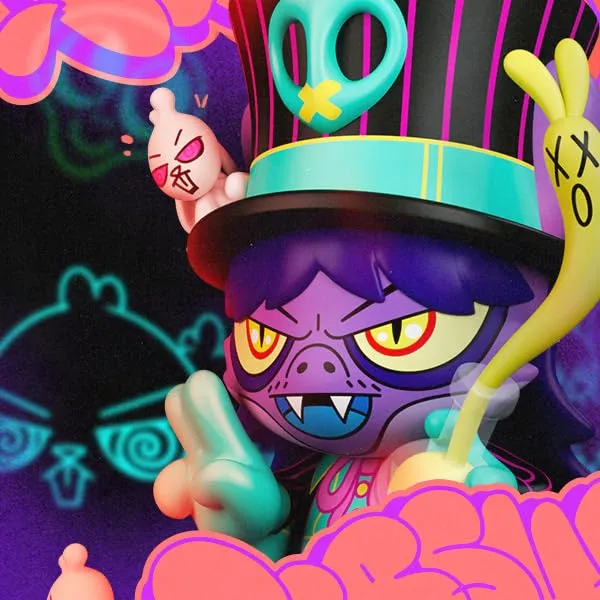 Superplastic x Bunny Keeper Vinyl 8-Inch Collectible Figure