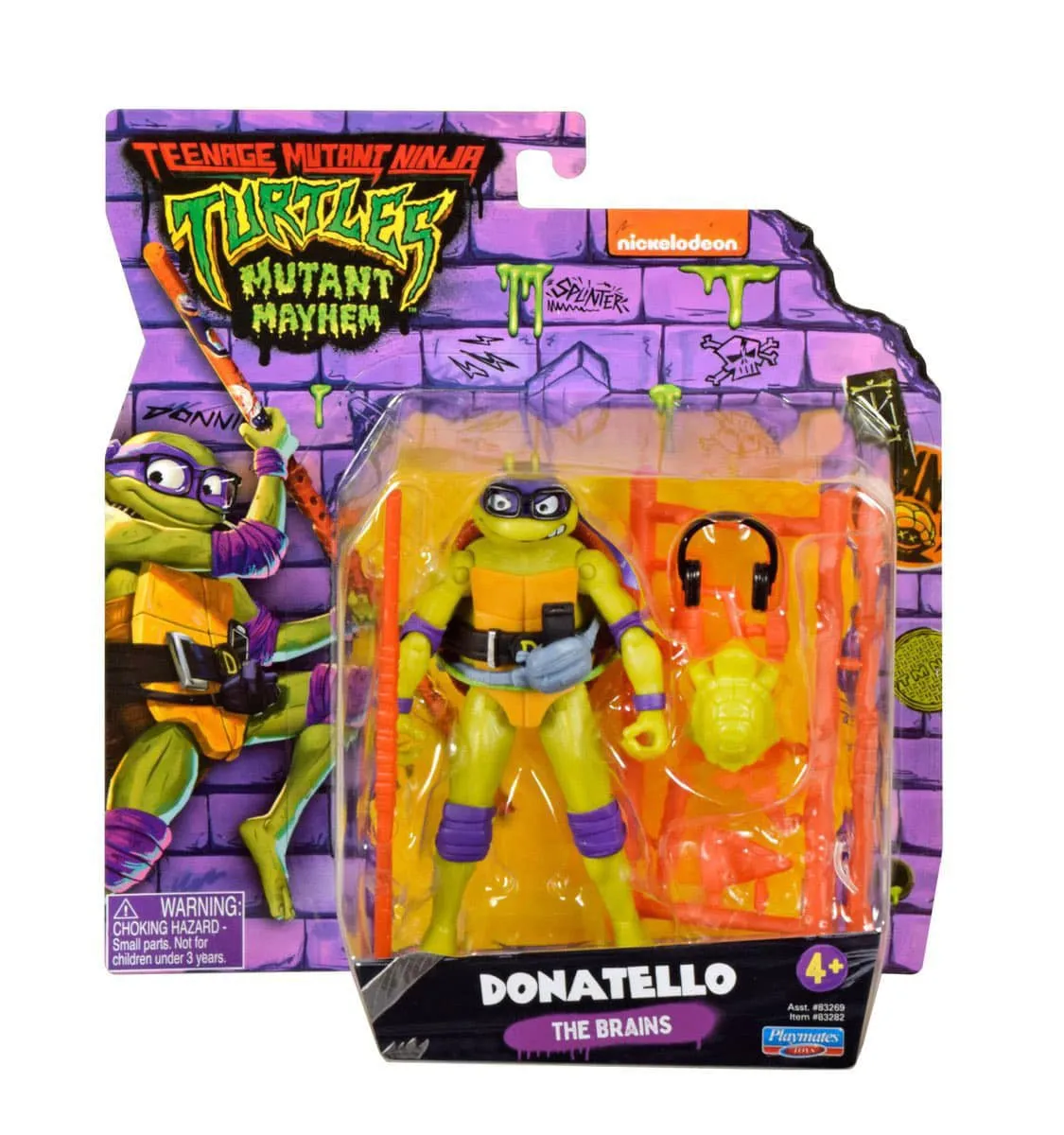Teenage Mutant Ninja Turtles Mutant Mayhem Donatello Action Figure
