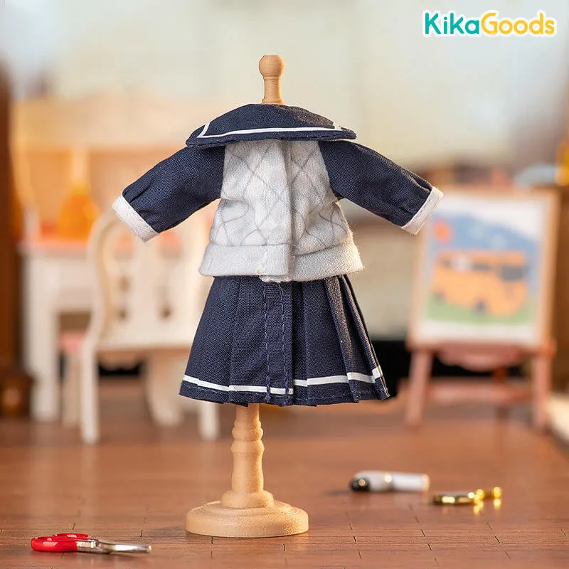 Teennar Dark Night Forest Limited High School Uniform Set 1/12 BJD Figure Clothes