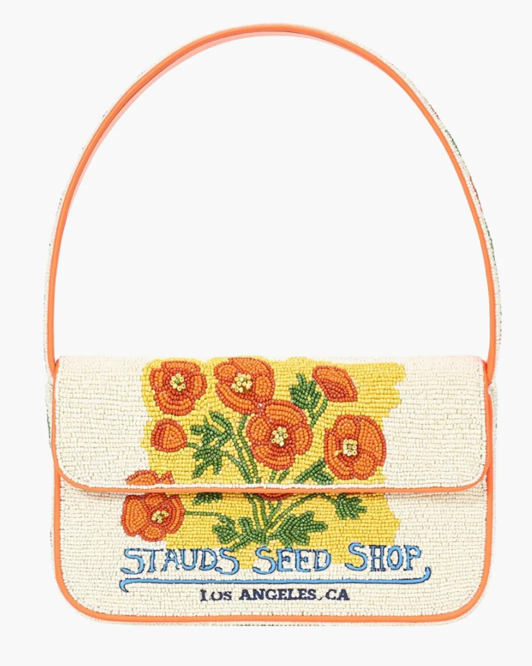 TOMMY BEADED BAG IN CALIFORNIA POPPY
