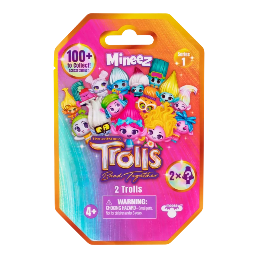 Trolls S1 Mineez Figure 2 Pack