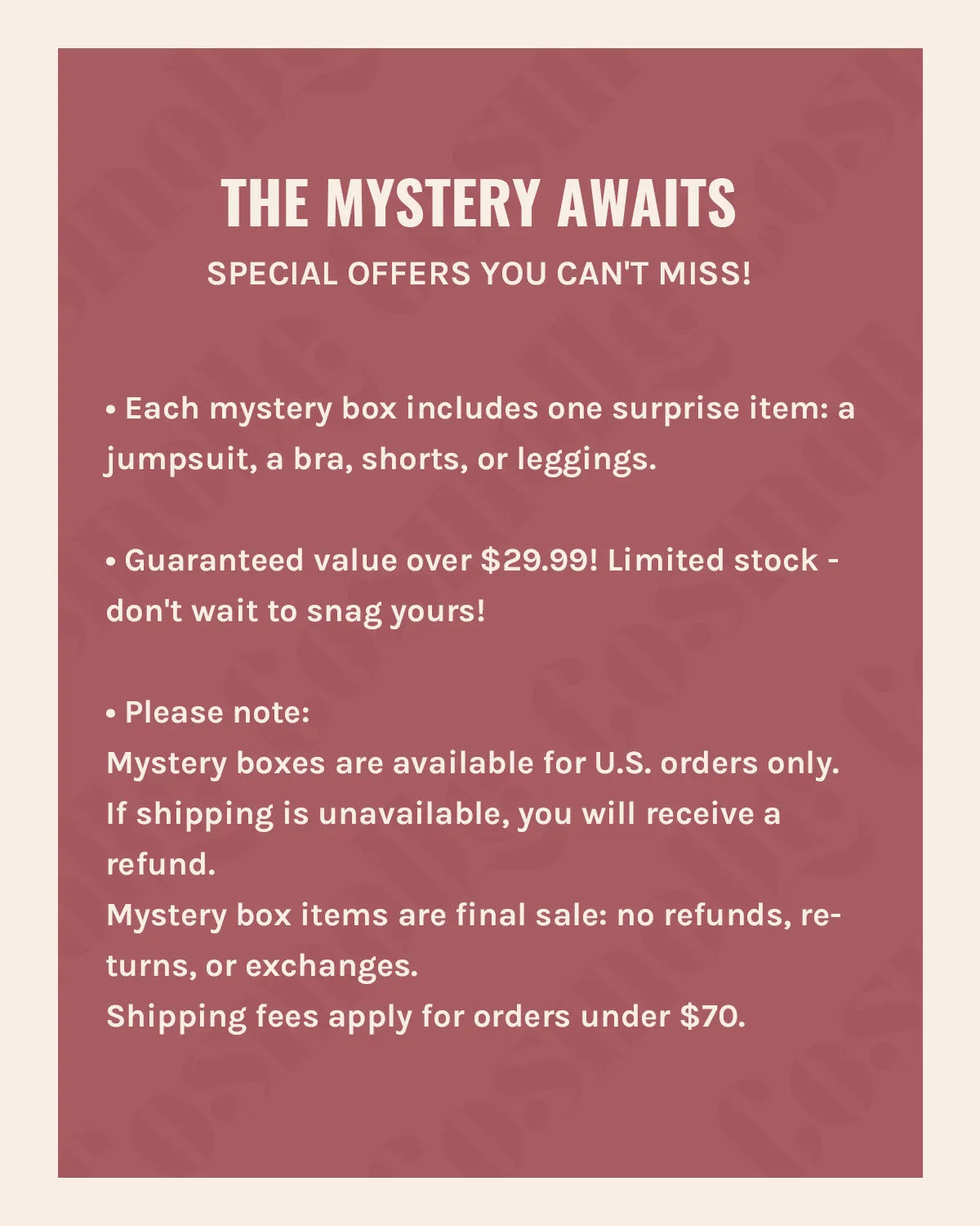 Unbeatable Mystery Box | Grab Yours Before It's Gone
