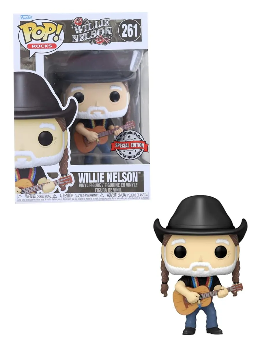 Willie Nelson With Cowboy Hat Funko POP Rocks | Exclusive