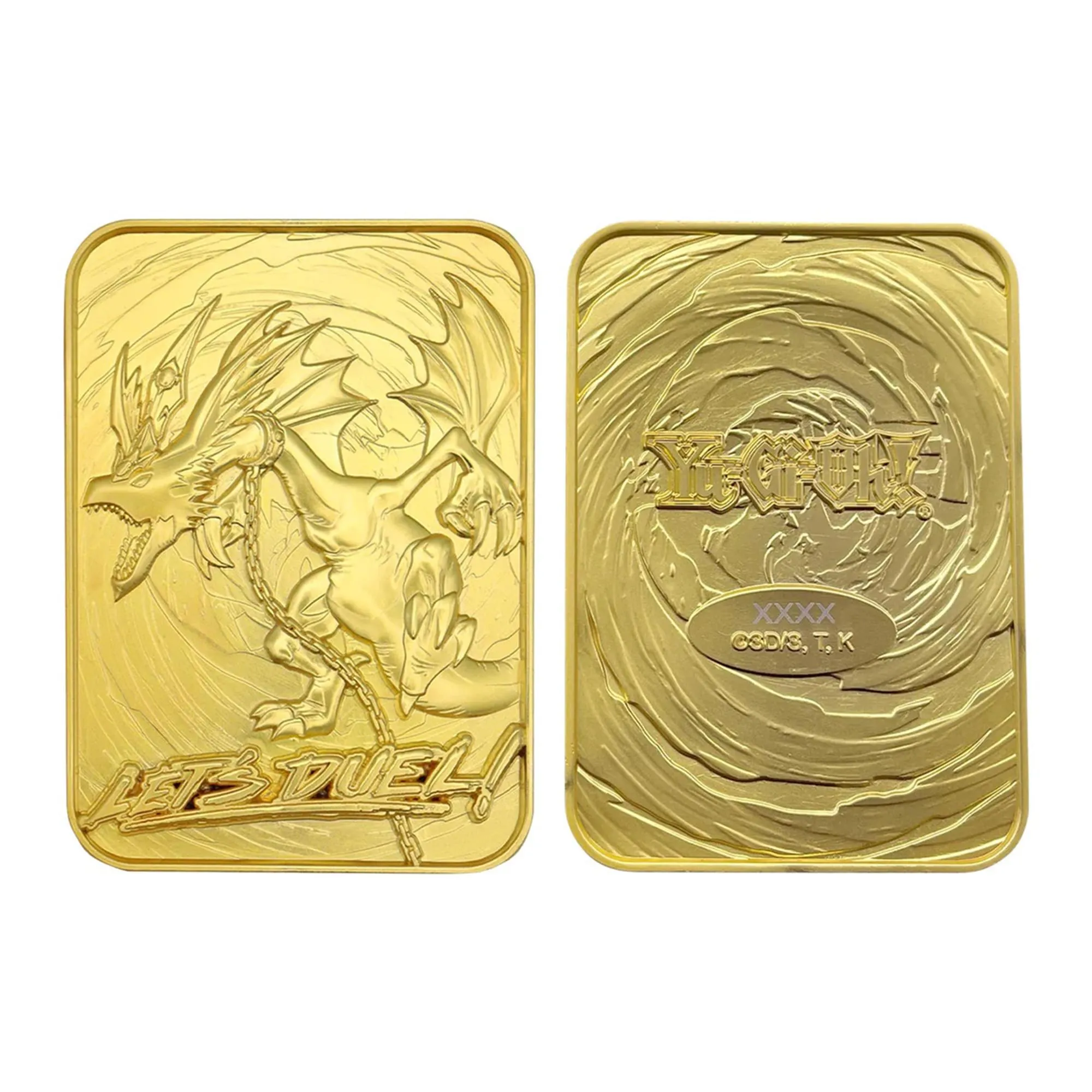 Yu-Gi-Oh! Limited Edition 24k Gold Plated Metal Card | Harpie's Pet Dragon